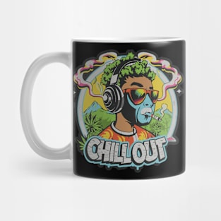 Cosmic Chill: Alien Hip-Hop Vibes Mug